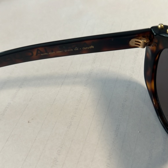 Marc Jacobs brown studded sunglasses